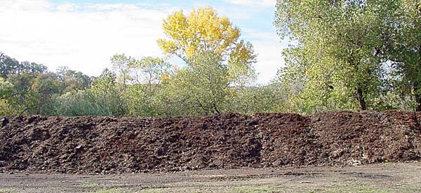 Growers can often make their own compost, reducing some of the transportation costs from trucking it in to the orchard or vineyard.