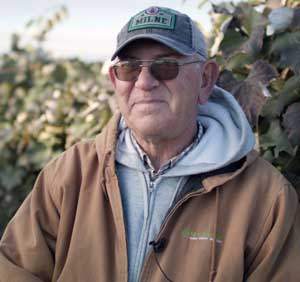 Albert Don, longtime vineyard operations manager for Wyckoff Farms. (Courtesy Chuck Wyckoff)