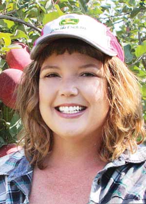 Lindsey Morrison is a Central Washington University graduate with a B.S. in biology. Additionally she took the core horticulture classes at Wenatchee Valley College. She has been at Columbia Fruit Packers since 2009. Photo provided