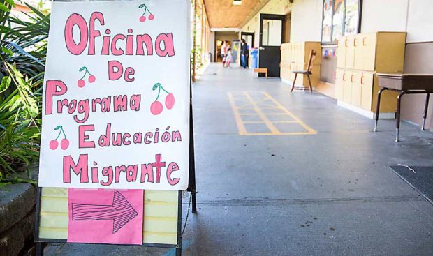 The Migrant Education Program ran from the end of June through July at Chenowith Elementary. Growers from both Washington and Oregon contributed about $6,800, which, when combined with federal matching funds, was enough to double the length of the summer program to 26 days. (Ross Courtney/Good Fruit Grower)