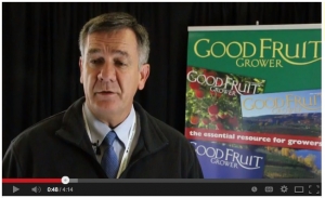 VIDEO:  Dr. Terence Robinson talks with Good Fruit Grower after his session.