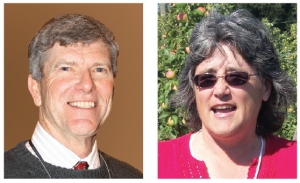 Stephen Hoying, left, and Alison DeMarree, right.
