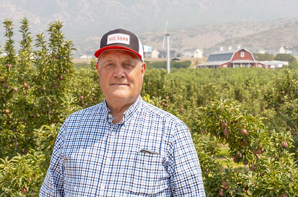 Phil Rowley, of Rowley’s Red Barn in Santaquin, Utah, remains a proponent of high-density research but                    said it hasn’t yet delivered. Rowley pioneered the dried cherry approach that’s kept Utah producers in business over the past 20 years. (Kate Prengaman/Good Fruit Grower)