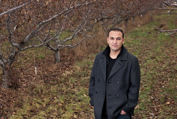 Carlos Lopez credits the beginning farmer loan programs of USDA and Northwest Farm Credit Services’ AgVision for his start in the tree fruit industry ten years ago as a grower. Lopez, 37, standing in his apple orchard on December 12, 2014 in Washington’s Yakima Valley, says he has since partnered with his father and the operation has grown to 190 acres of apples and pears. (TJ Mullinax/Good fruit Grower)