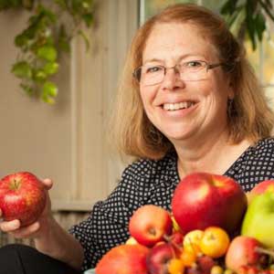 Susan Brown, Cornell College of Agriculture and Life Sciences, was named to the National Academy of Inventors Fellows Program for her work developing new apple varieties. (Courtesy Cornell CALS)