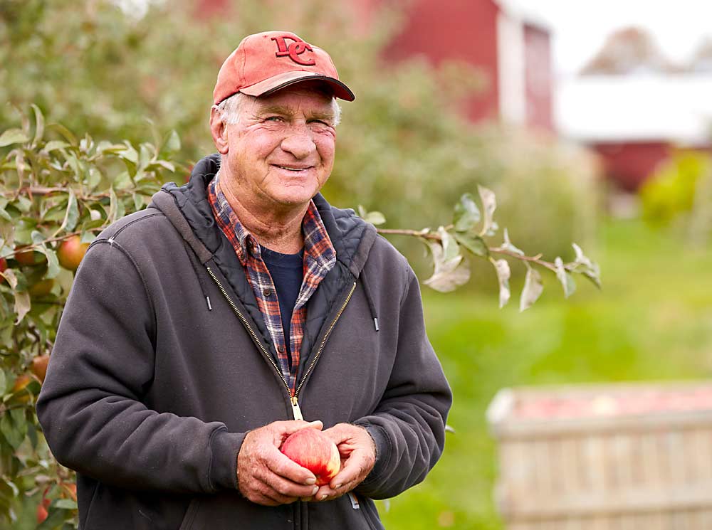 Bob Lautenbach, for decades the animating force of his family farm and agritourism business, died in July 2021. His children are learning how to carry on without him. (Courtesy Jon Jarosh/Destination Door County)