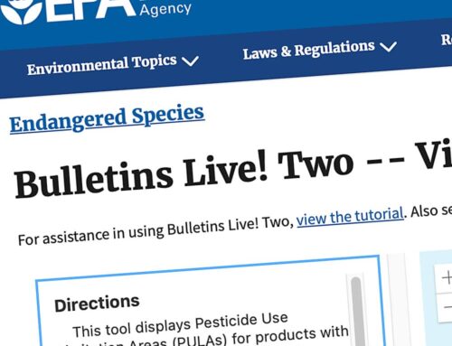 Good Point: Bulletin basics for pesticide applications