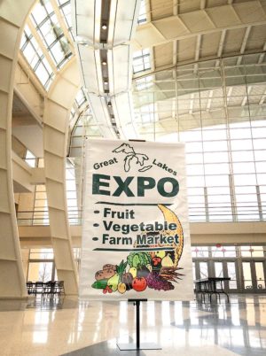 The 2021 Great Lakes Fruit, Vegetable, and Farm Market EXPO will once again be held in-person at DeVos Place and Amway Grand Hotel in Grand Rapids, Michigan, Dec. 7–9. (TJ Mullinax/Good Fruit Grower)