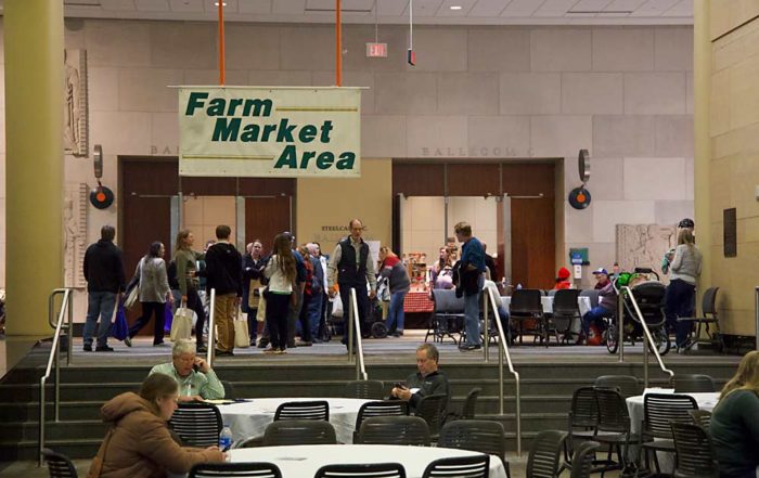 Day 1 of the 2022 Great Lakes Fruit, Vegetable and Farm Market EXPO in Grand Rapids, Michigan, Dec. 6. (Matt Milkovich/Good Fruit Grower)