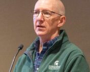 Michigan State University entomologist Rufus Isaacs discussed vineyard insect pests during a grape session at the Great Lakes Fruit, Vegetable, and Farm Market EXPO in December. (Matt Milkovich/Good Fruit Grower)