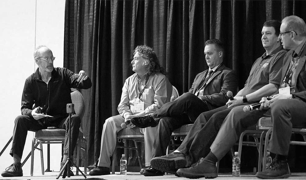 The H2-A panel on the final day of the 113th Annual Meeting and NW Hort Expo in Kennewick, Washington, on December 6, 2017. (TJ Mullinax/Good Fruit Grower)