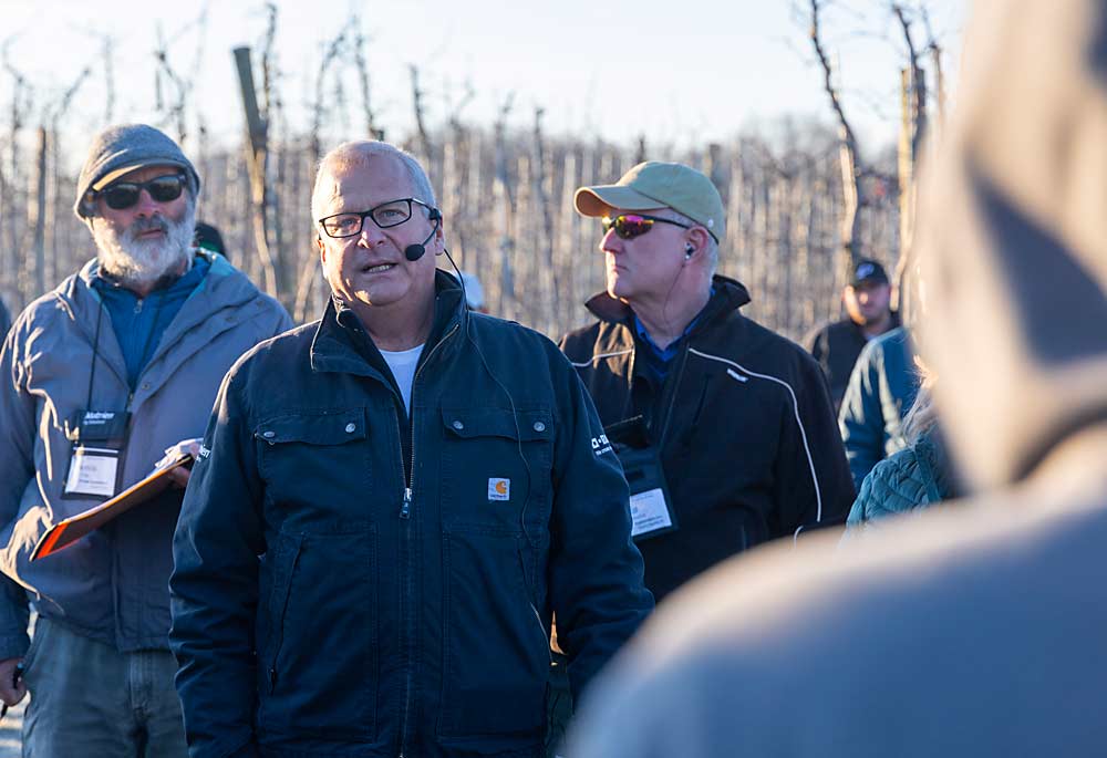 Jim Engelsma hosted the International Fruit Tree Association on Feb. 14 during its 66th annual conference in Grand Rapids, Michigan. (Matt Milkovich/Good Fruit Grower)