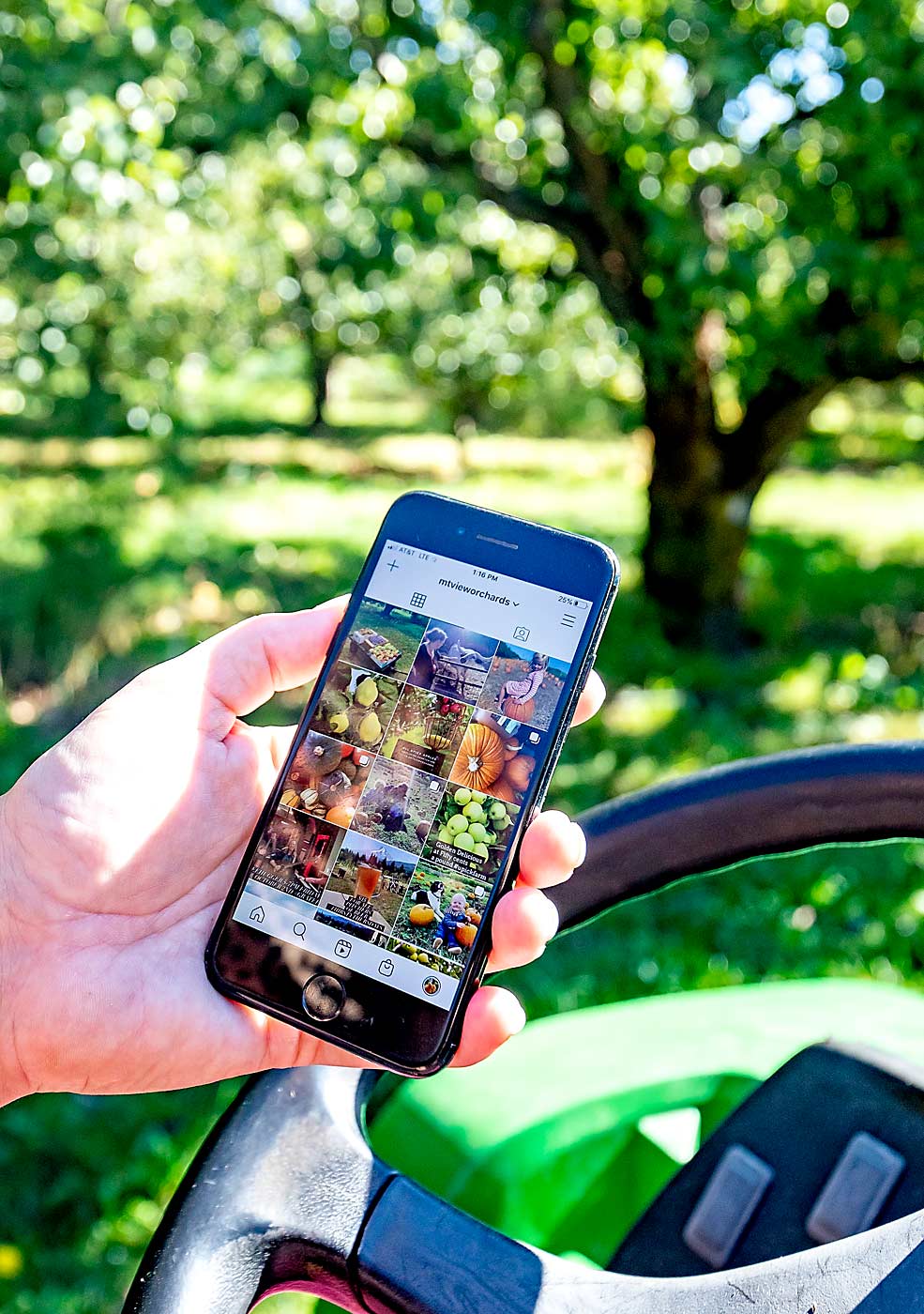 Social media is vital to bringing customers to Mt. View Orchards, McAlexander said, be it for fresh pears or beer and pizza. (TJ Mullinax/Good Fruit Grower)