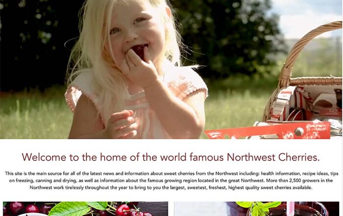 Northwest Cherries' website.