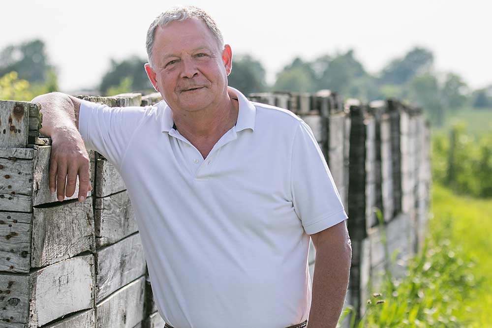 Scott Swindeman is president of Applewood Fresh Growers, the sales arm of the Swindeman family business. His sales duties have kept him in western Michigan for the past decade. (TJ Mullinax/Good Fruit Grower)