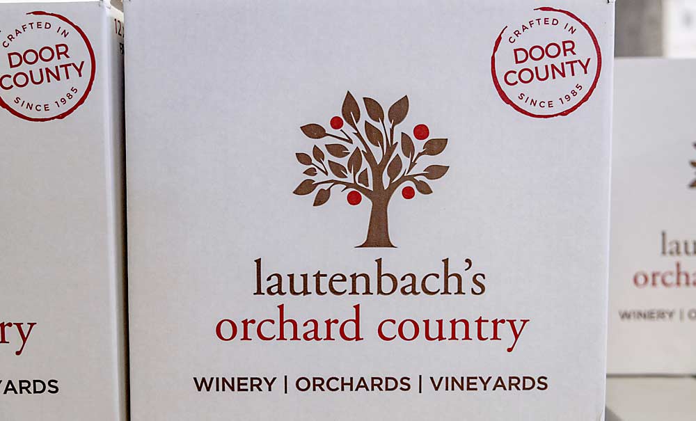 The Lautenbachs offer more than 40 wine varieties, many of them made from the cold-hardy grapes they grow on their property. There are many wineries on the Door Peninsula, but few actual vineyards. (Matt Milkovich/Good Fruit Grower)