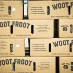 Boxes of Woot Froot cut pears are ready for shipment on April 9, 2015. (TJ Mullinax/Good Fruit Grower)