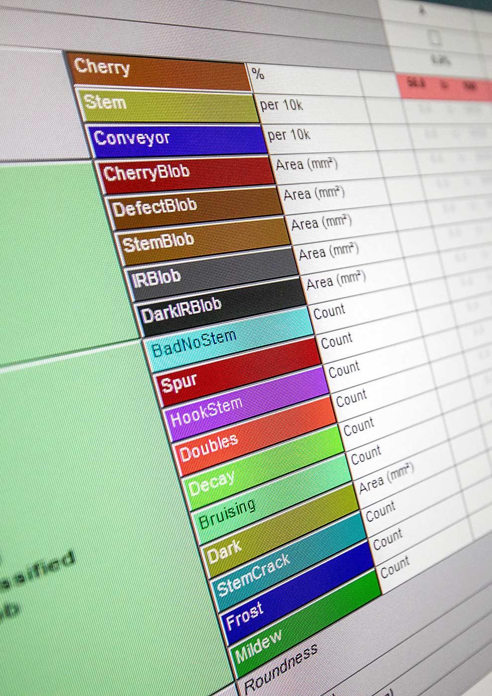 WSU’s breeding program is teaching the machine to detect defects, as well as size and color data, through a process called “mapping.” (TJ Mullinax/Good Fruit Grower)